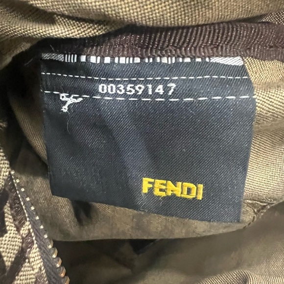 FENDI Multicolor Zucchino Coated Canvas Spalmati Forever Boston Bag - Picture 13 of 16